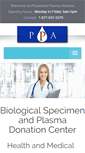 Mobile Screenshot of physiciansplasma.com